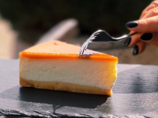 Чізкейк карамельний