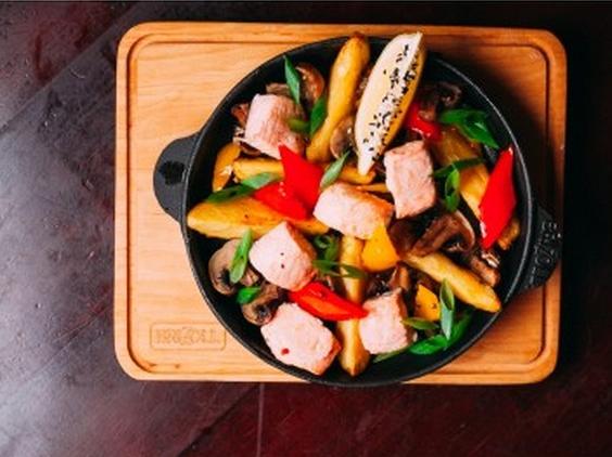 Гаряча рибна сковорідка