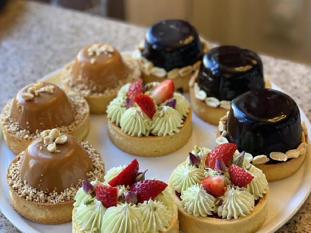 Тарт яблуко-карамель