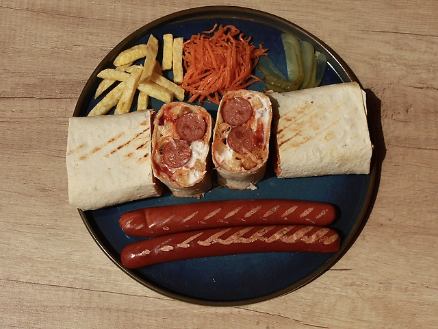 Хот-дог в лаваші