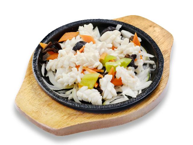 Кальмари на розпеченому підносі