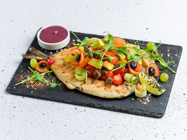 Дорадо Гриль з рататуєм