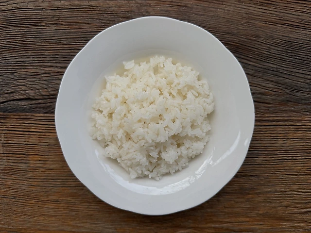 Рис на пару