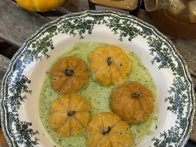 Ліниві pumpkin вареники