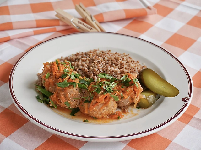 Тефтелі + гарнір