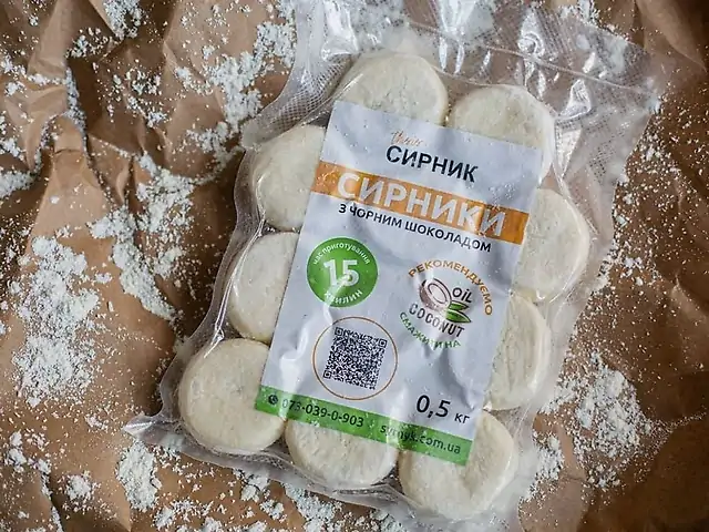 Заморозка Сирники з чорним шоколадом