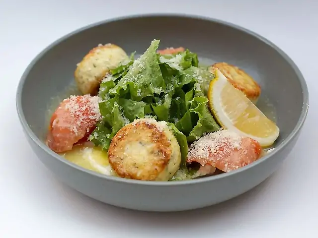 Сирники з лососем