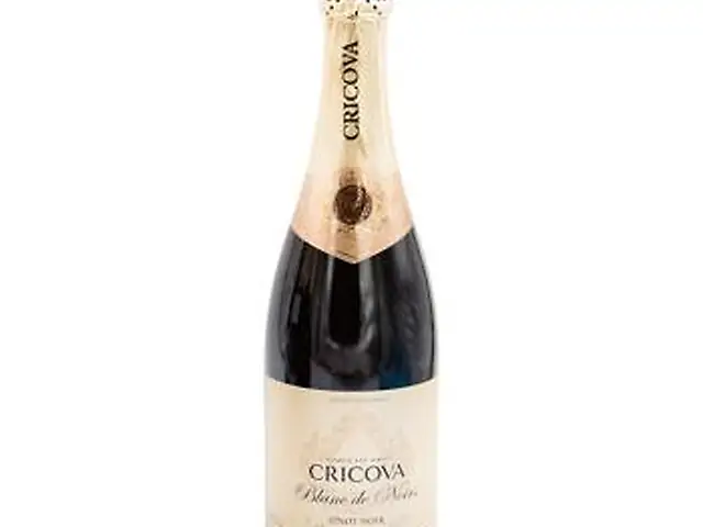Вино ігристе Cricova Pinot Noir біле екстрабрют 12,3% 0,75 л