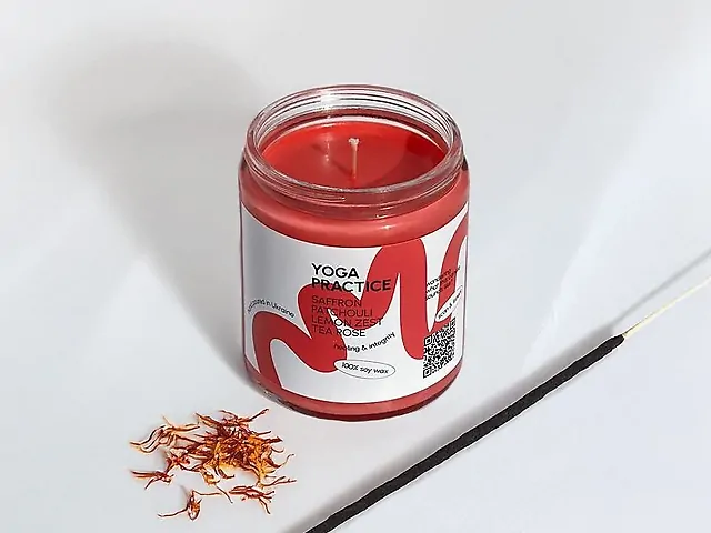 Свічка Yoga Practice