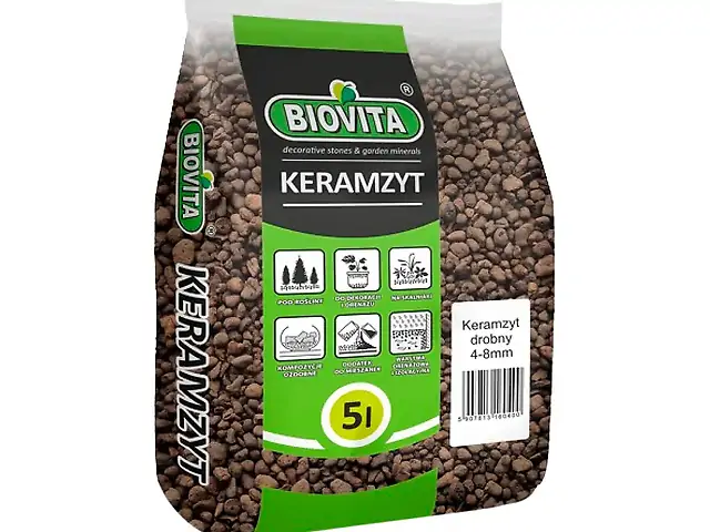 Керамзит Biovita дрібний 4-8 мм 5 л