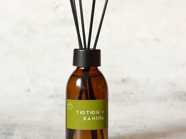 "Тютюн + ваніль" аромадифузор для дому
