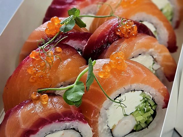 Гравлакс з креветкою