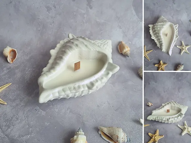 Shell candle