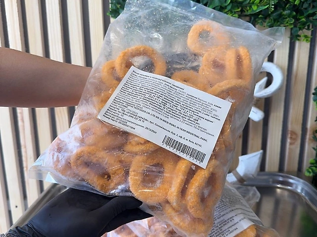 Кальмар кільця у паніровці 1 кг уп