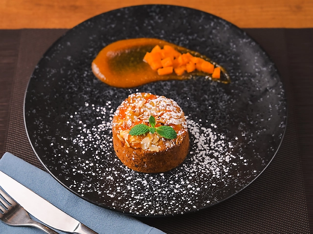 Кекс гарбузовий з крем філадельфією