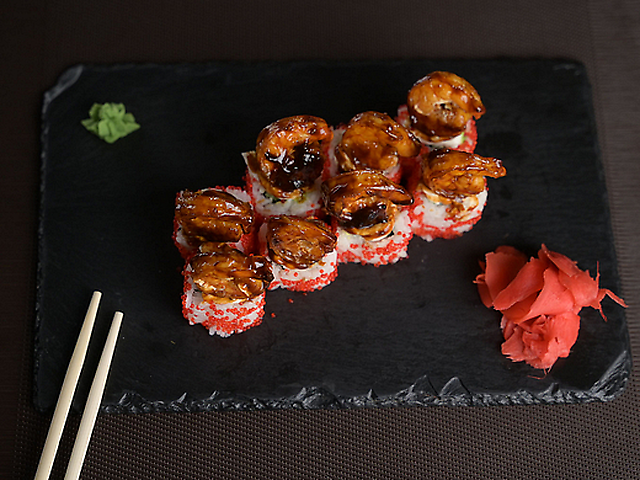 Рол з креветками