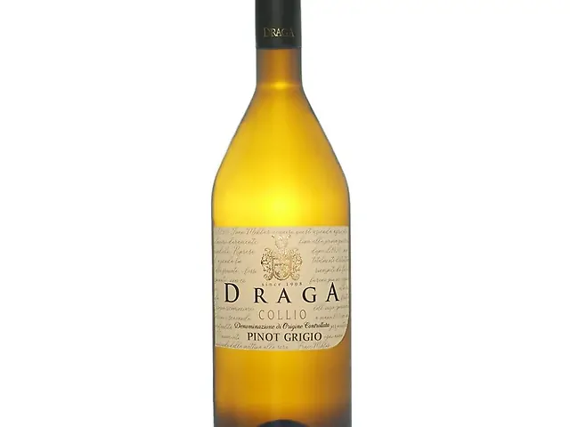 Вино Draga Pinot Grigio Collio, белое сухое, 0,75л, Фриули-Венеция-Джулия, Италия (арт.2552210)