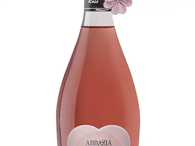 Вино ігристе Abbazia Moscato Rose Dolce 7% 0,75