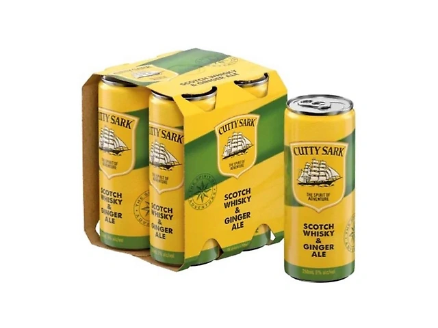 CUTTY SARK GINGER ALE