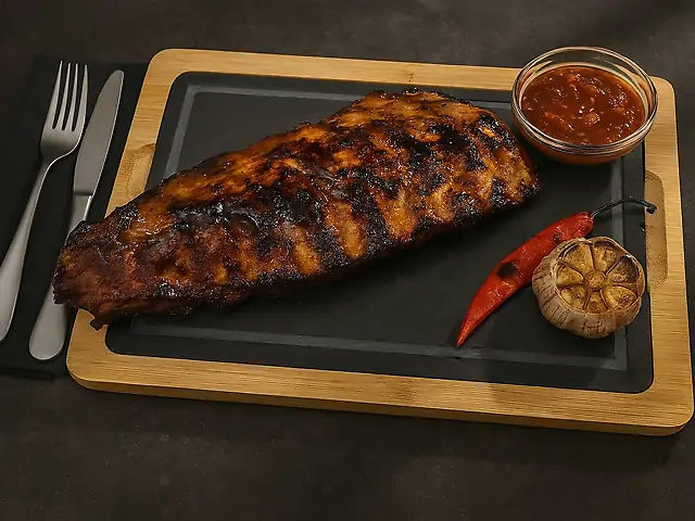 Свинячі ребра BBQ