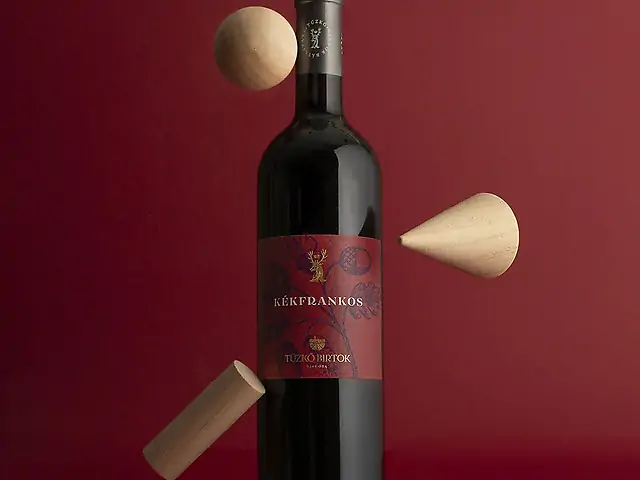 Вино червоне сухе Kekfrankos, Pannon PDO/Tuzko Birtok/ 0.75л, 13.5%