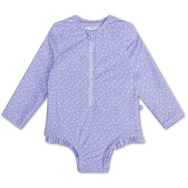 Цілісний купальник  Girls Lila Leopard 86/92
