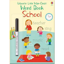 Little Wipe-Clean Word Book School