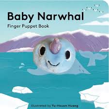 Baby Narwhal Finger Puppet Book