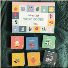 Babys First Word Books Box