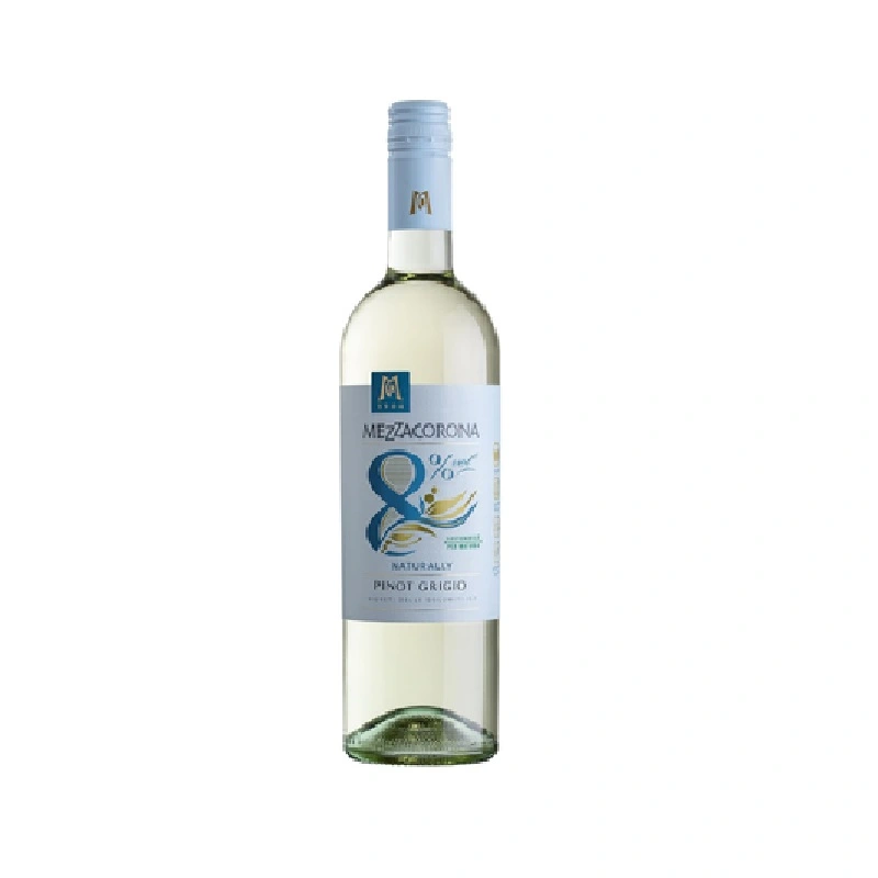 Вино рожеве напівсолодке 8 Pinot Grigio Roze Mezzacorona, 0.75 л