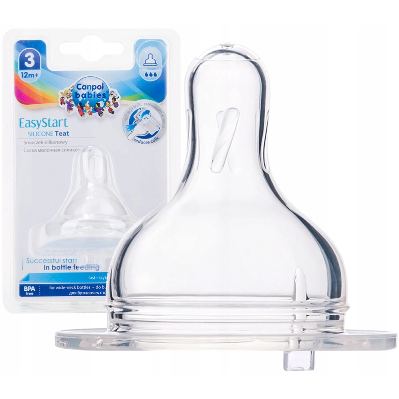 Соска силіконова від 12 місяців EasyStart Canpol babies, шт
