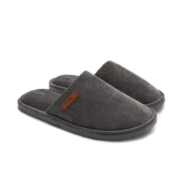 Капці домашні чоловічі HS-OZ вельвет сірi р.44-45 Twins, пара