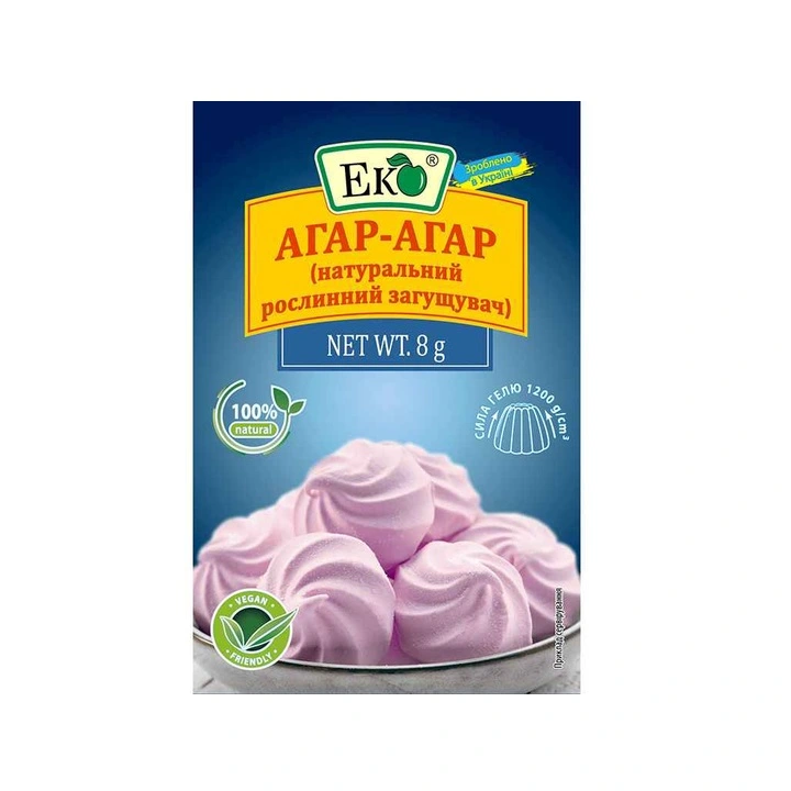 Агар-агар Еко м/у 8г