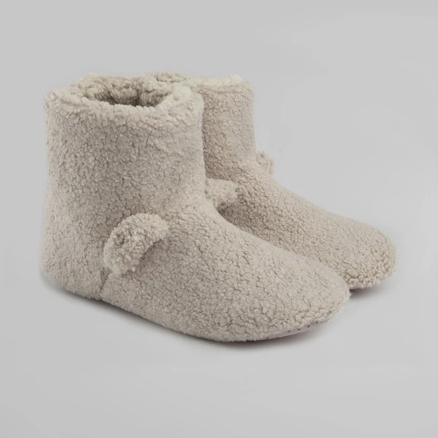 Капці домашні Чобітки жіночі TEDDI milk р.36-37 Twins, пара