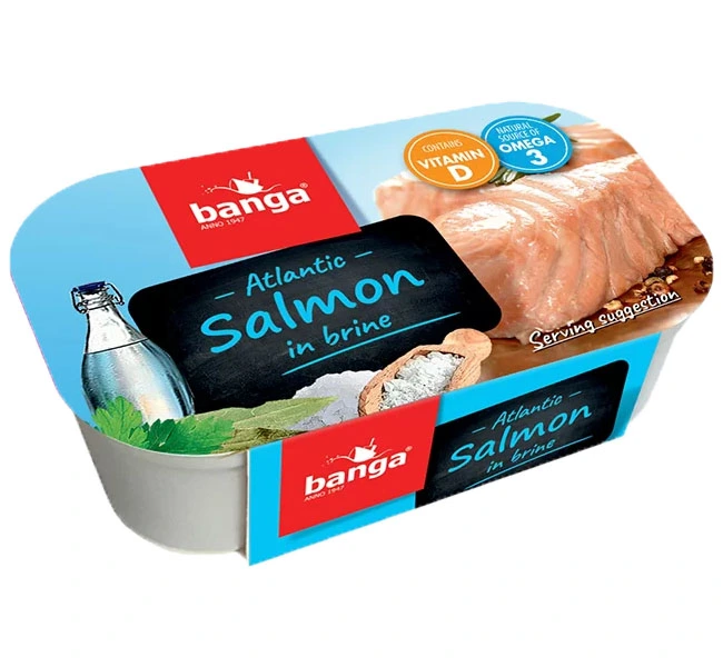 Консервований лосось у власному соку Banga, 120 г