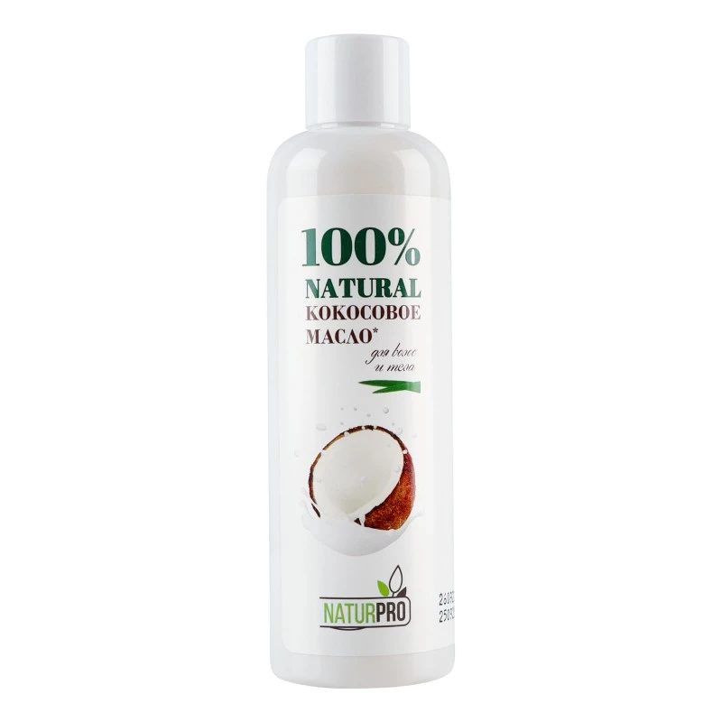 Олія для тіла та волосся кокосова NaturРro, 200 мл