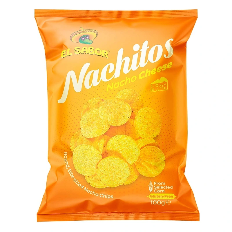 Чіпси кукурудзяні зі смаком сиру El Sabor Nachitos, 100 г