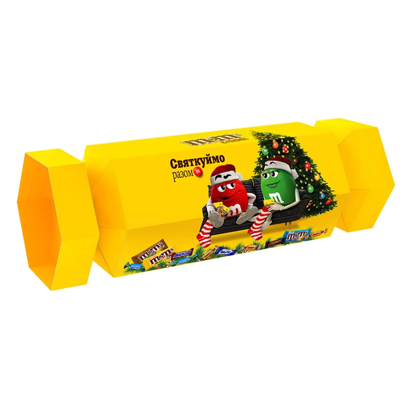 Новорічний подарунок Новорічна цукерка M&amp;M&#039;s&amp;Friends, 227.5 г
