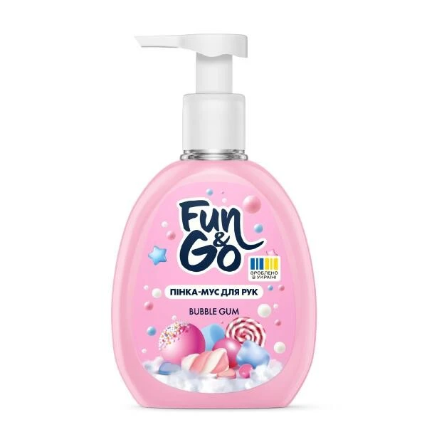 Пінка-мус для рук Bubble Gum Fun&amp;Go, 300мл