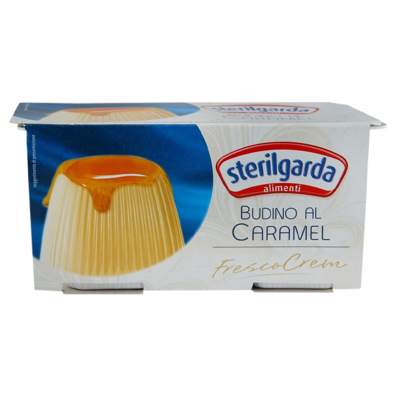 Пудинг 2.8-3.5% Карамельний Alimentari Sterilgarda, 2х100 г