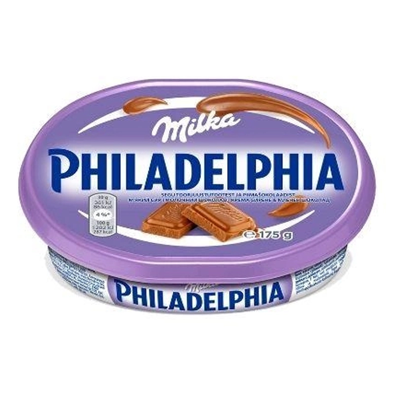 Крем-сир Philadelphia з шоколадом Мілка Mondelez, 175 г