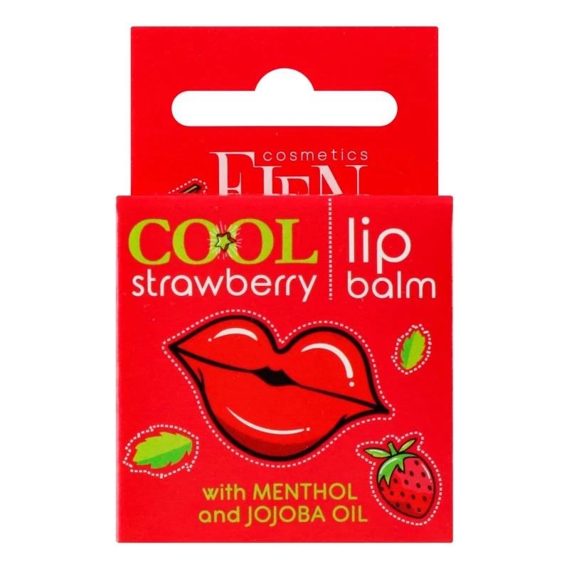 Бальзам для губ Cool Strawberry Elen Cosmetics, 9г