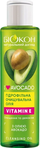 Гідрофільна очищувальна олія I love avocado Біокон, 110мл
