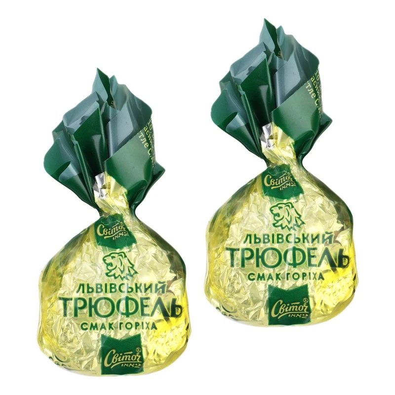 Цукерки зі смаком горіха Львівський Трюфель Світоч