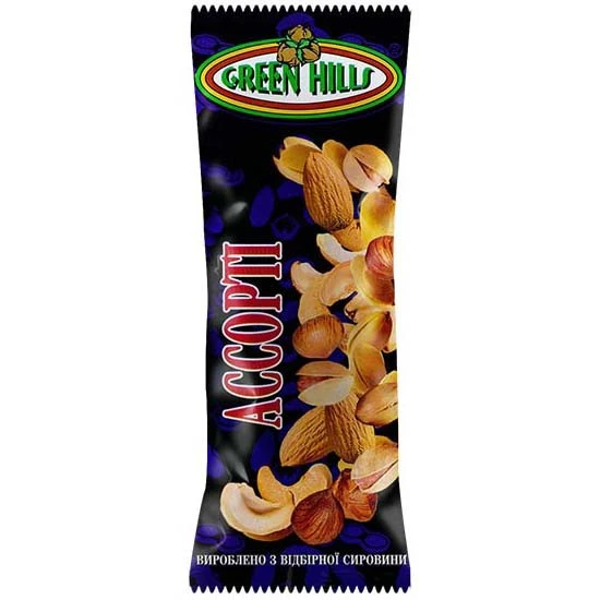 Горіхи смажені асорті Грін Хілс, 80 г