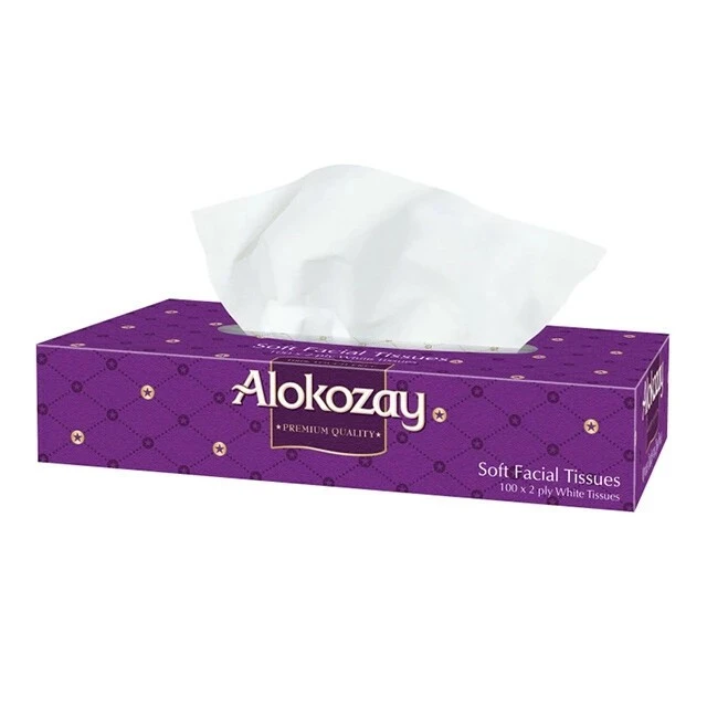 Серветки паперові 2-х шарові Alokozay, 100 шт/уп.