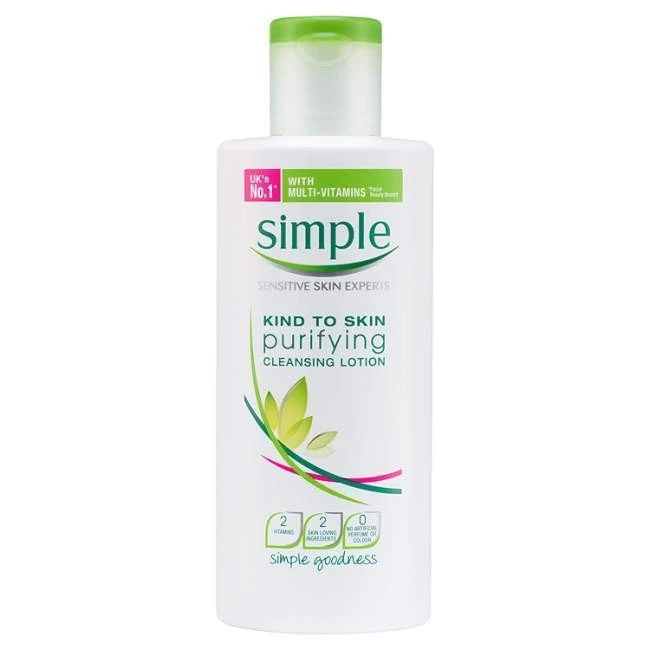 Лосьйон для обличчя очищаючий Kind To Skin Simple, 200 мл