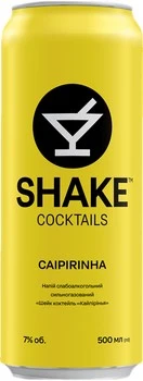 Напій слабоалкогольний 7% газований Mimosa Coctails Shake, з/б 500мл