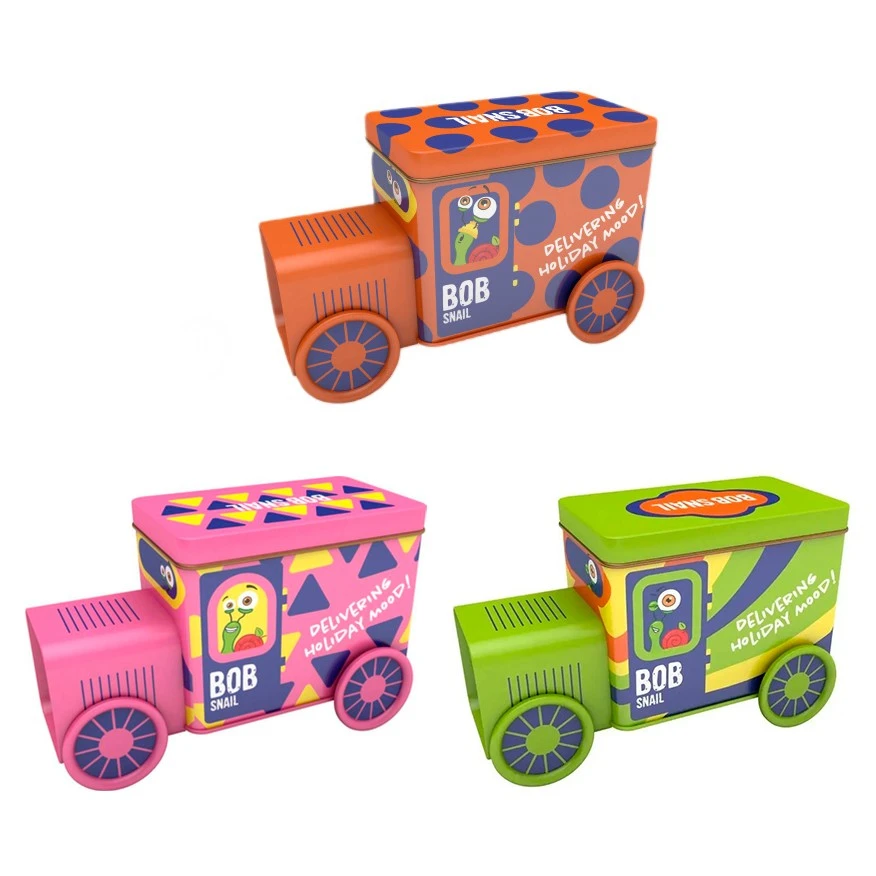 Набір продукції з іграшкою та стікером Фруктовий старт Подарунковий бокс Bob Snail з/б 108г
