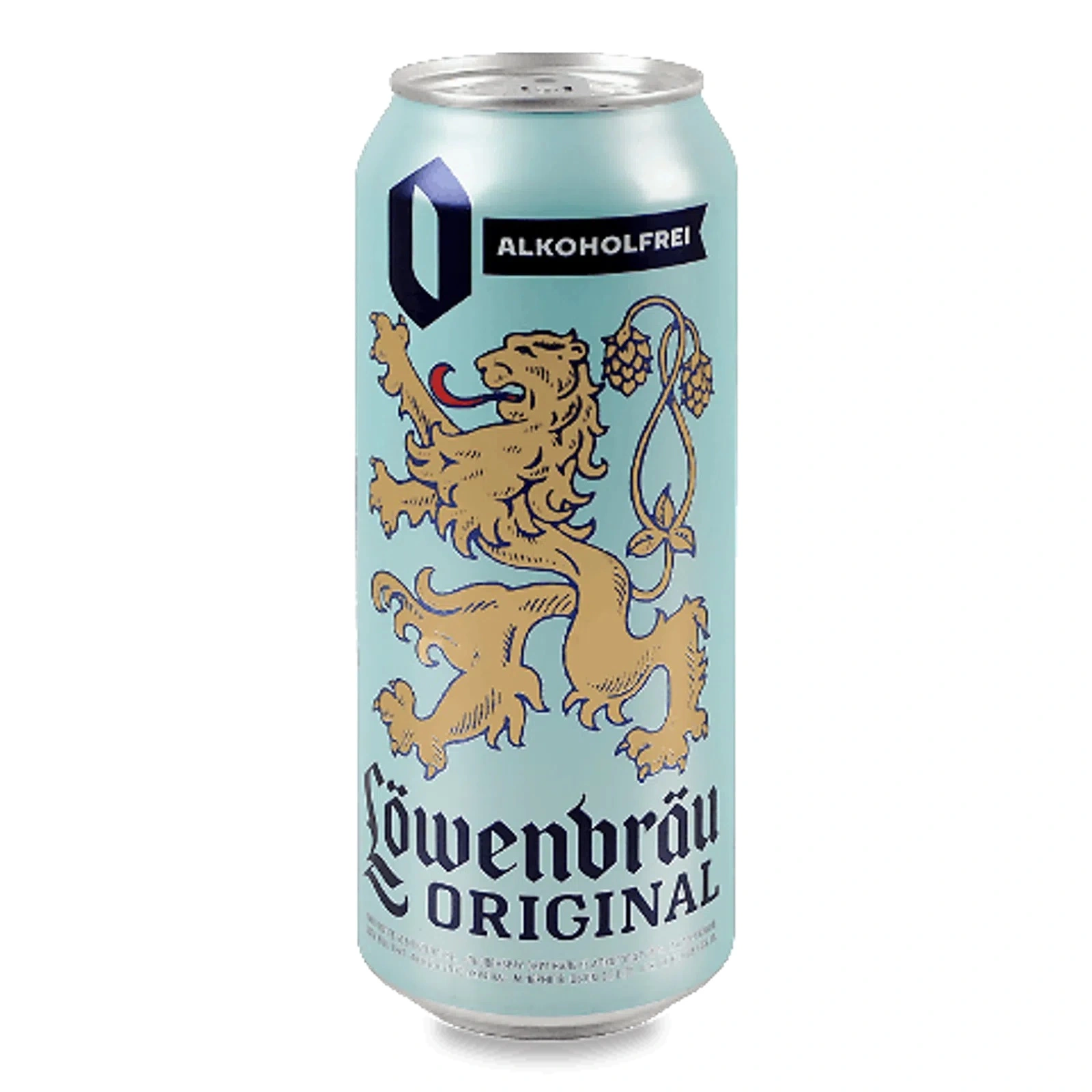 Пиво світле безалкогольне Original ж/б Lowenbrau, 0.5 л